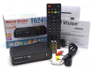 Приставка для цифрового телевидения World Vision T624D2